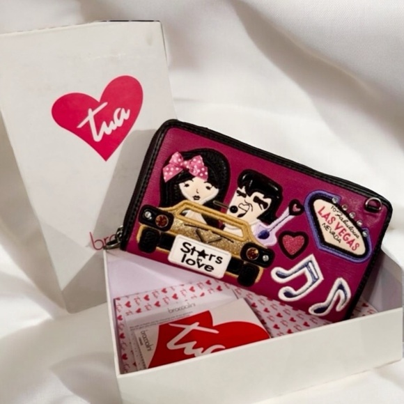 Tua Handbags - Tua by Braccialini Las Vegas Elvis & Priscilla Bag Gorg Collectors Piece Rare